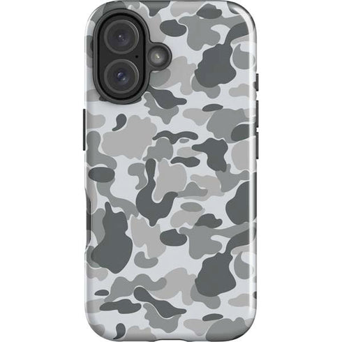 Grey Street Camo iPhone 16 Impact Case