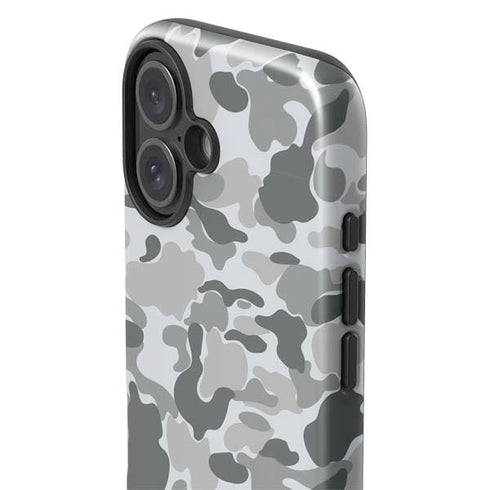 Grey Street Camo iPhone 16 Impact Case
