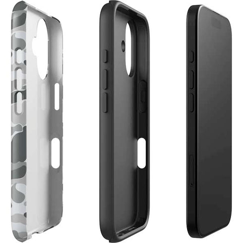 Grey Street Camo iPhone 16 Impact Case