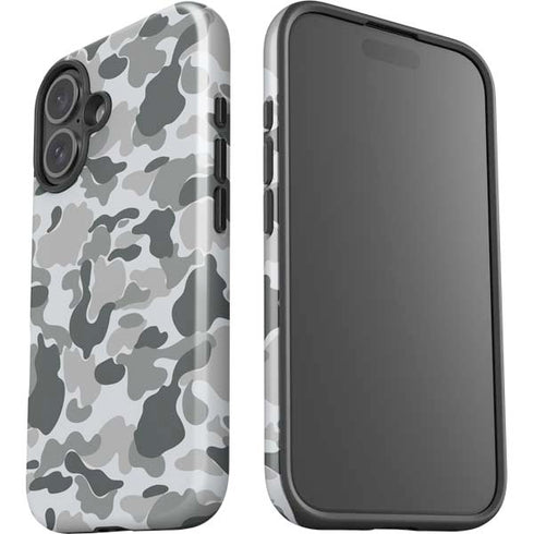 Grey Street Camo iPhone 16 Impact Case