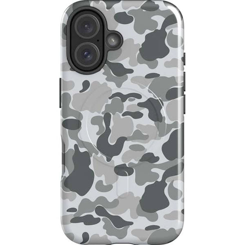 Grey Street Camo iPhone 16 Magsafe Impact Case
