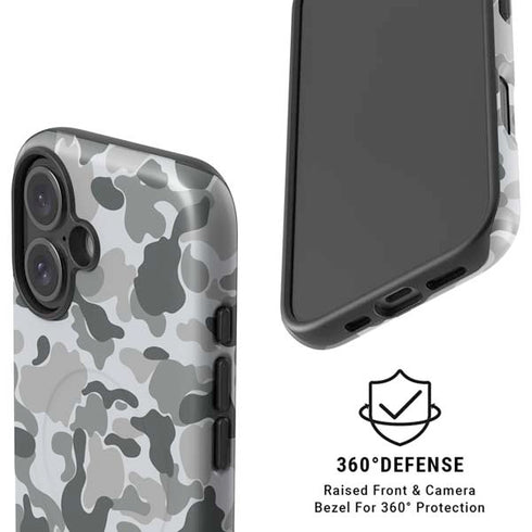Grey Street Camo iPhone 16 Magsafe Impact Case
