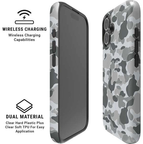 Grey Street Camo iPhone 16 Magsafe Impact Case