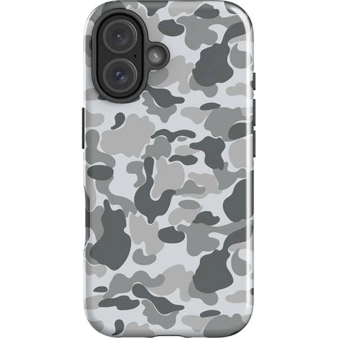 Grey Street Camo iPhone 16 Plus Impact Case