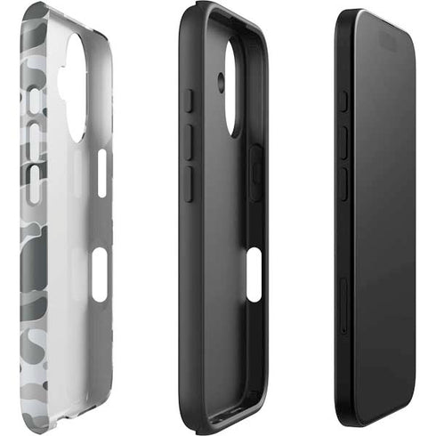 Grey Street Camo iPhone 16 Plus Impact Case