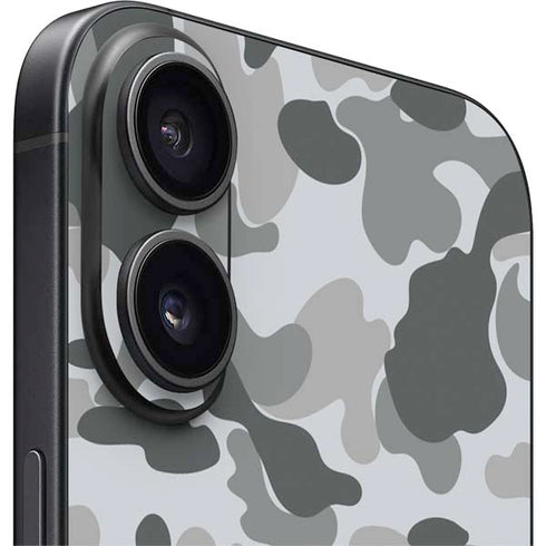 Grey Street Camo iPhone 16 Plus Skin