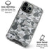 Grey Street Camo iPhone 16 Pro Clear Case