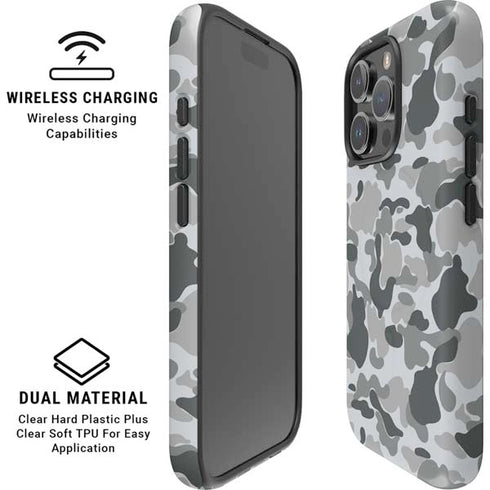 Grey Street Camo iPhone 16 Pro Magsafe Impact Case