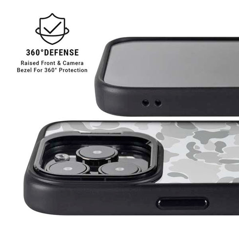Grey Street Camo iPhone 16 Pro Max Kickstand Case