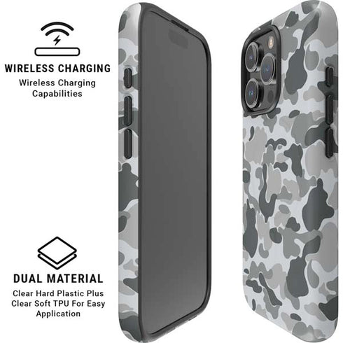 Grey Street Camo iPhone 16 Pro Max Magsafe Impact Case