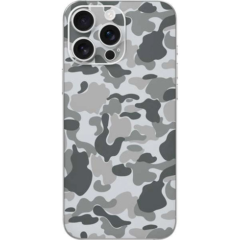 Grey Street Camo iPhone 16 Pro Max Skin