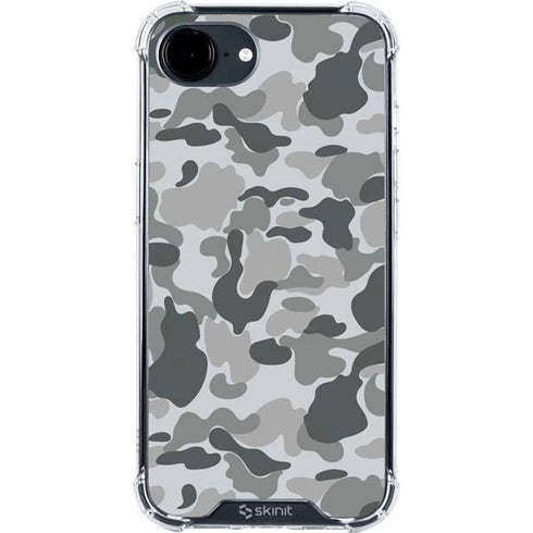 Grey Street Camo iPhone 16e Clear Case