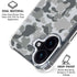 Grey Street Camo iPhone 17 Clear Case