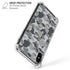 Grey Street Camo iPhone X/XS Clear Case
