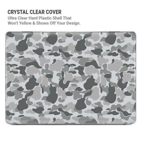 Grey Street Camo MacBook Pro 14in (2021-24) Case plus Skin