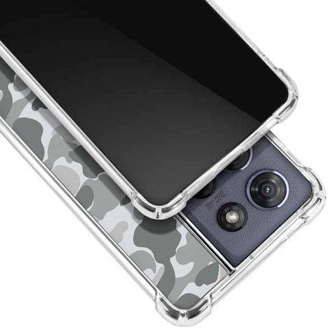Grey Street Camo Moto G 5G (2025) Clear Case