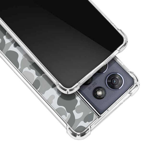 Grey Street Camo Moto G Power 5G (2025) Clear Case