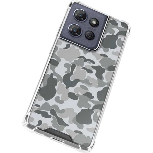 Grey Street Camo Moto G Stylus 5G (2025) Clear Case