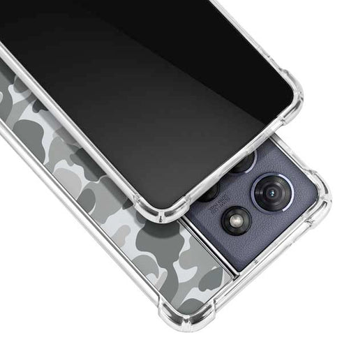 Grey Street Camo Moto G Stylus 5G (2025) Clear Case
