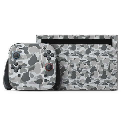 Grey Street Camo Nintendo Switch 2 (2025) with Joy-Con Skin