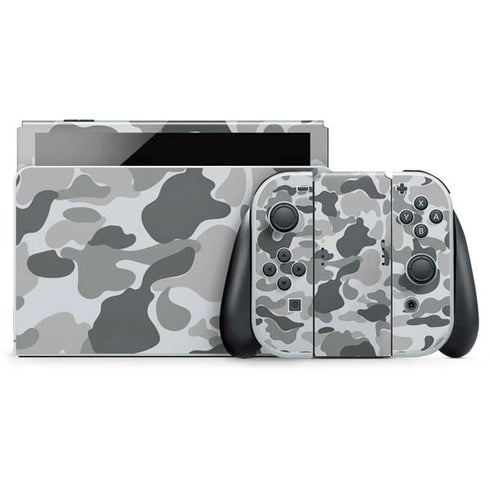 Grey Street Camo Nintendo Skins