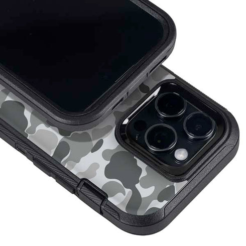 Grey Street Camo Otterbox Defender iPhone Skin