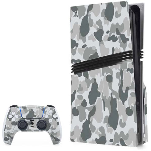 Grey Street Camo PS5 Pro Disk Bundle Skin