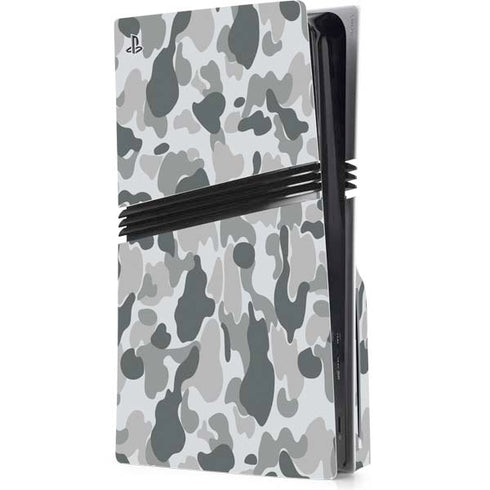 Grey Street Camo PS5 Pro Disk Console Skin