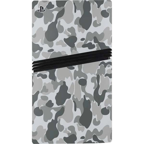 Grey Street Camo PS5 Pro Disk Console Skin