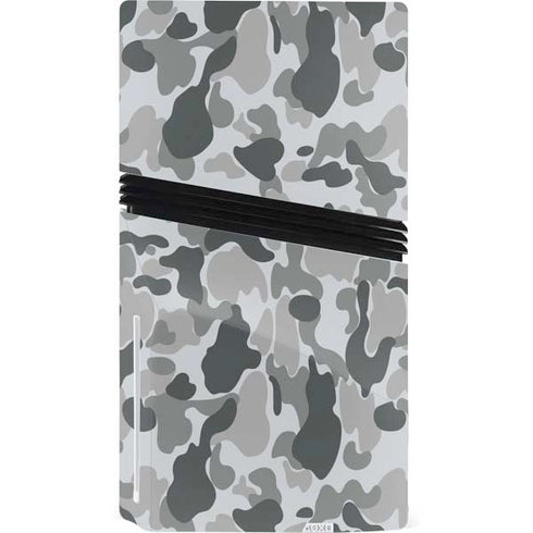 Grey Street Camo PS5 Pro Disk Console Skin