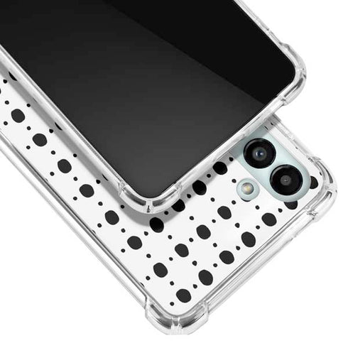 Grid Dot Galaxy A13 5G Clear Case