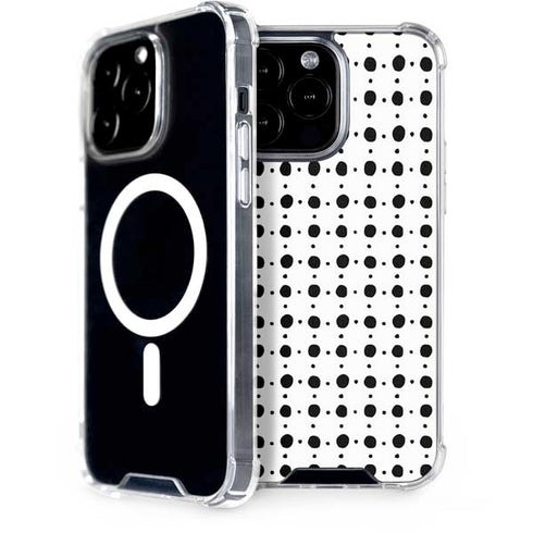 Grid Dot iPhone Cases