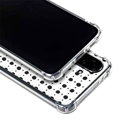 Grid Dot Galaxy A36 5G Clear Case
