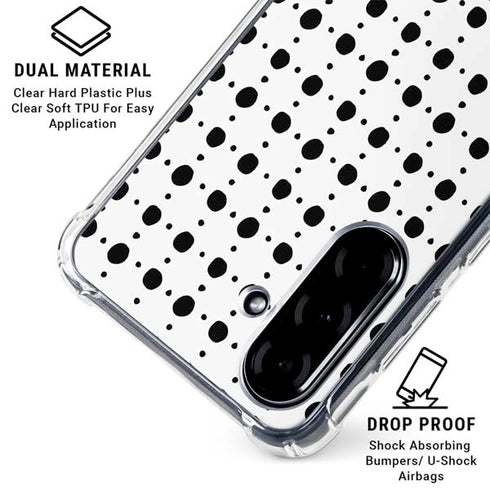 Grid Dot Galaxy A36 5G Clear Case