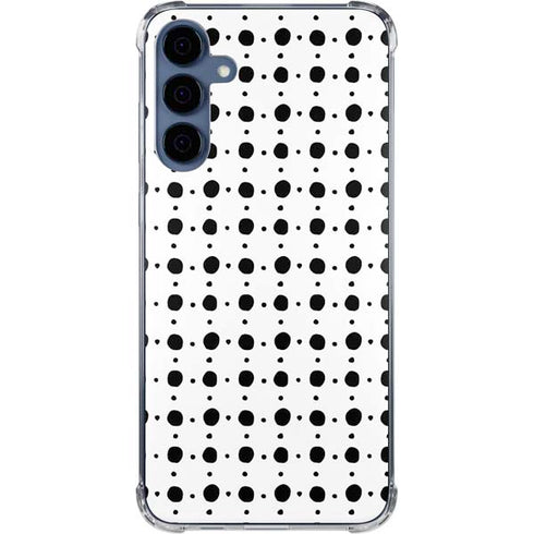 Grid Dot Galaxy A55 5G Clear Case