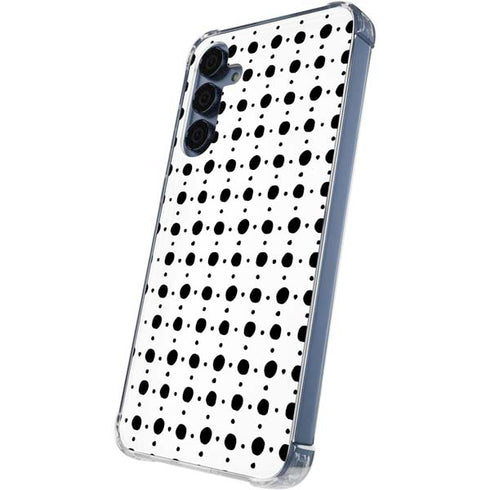 Grid Dot Galaxy A55 5G Clear Case