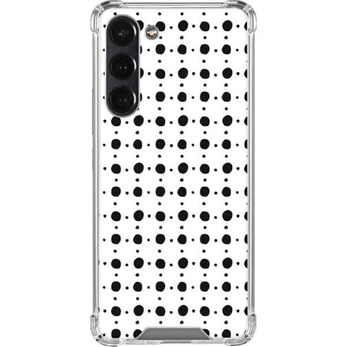 Grid Dot Galaxy S24 FE Clear Case