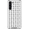 Grid Dot Galaxy S24 FE Clear Case