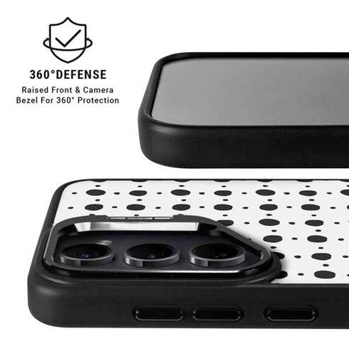 Grid Dot Galaxy S25 Plus Kickstand Case
