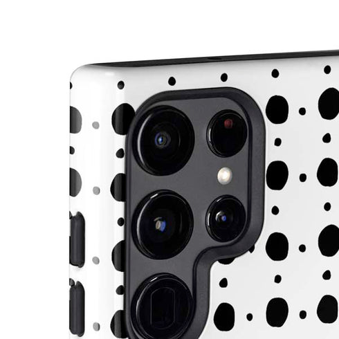 Grid Dot Galaxy S25 Ultra Impact Case
