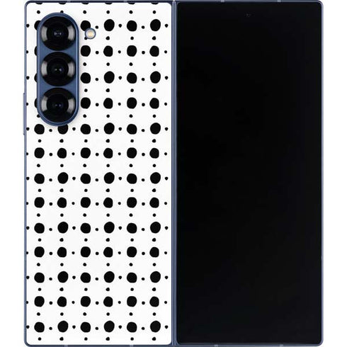 Grid Dot Galaxy Z Fold6 Skin