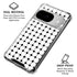 Grid Dot Google Pixel 10 Clear Case