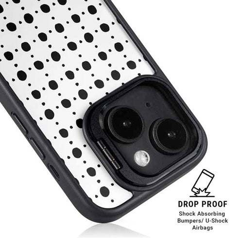 Grid Dot iPhone 13 Kickstand Case