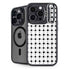 Grid Dot iPhone 15 Pro Kickstand Case