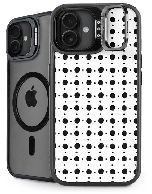 Grid Dot iPhone 16 Kickstand Case