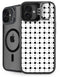 Grid Dot iPhone 16 Kickstand Case