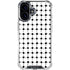 Grid Dot iPhone 16 Plus Clear Case
