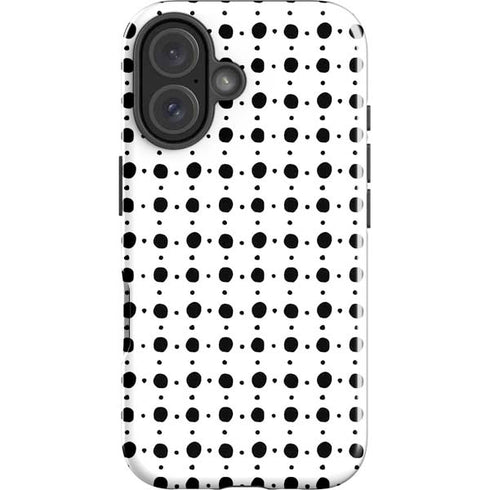 Grid Dot iPhone 16 Plus Impact Case