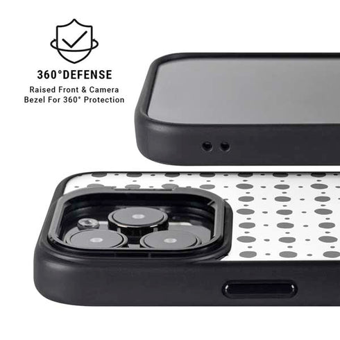 Grid Dot iPhone 16 Pro Kickstand Case