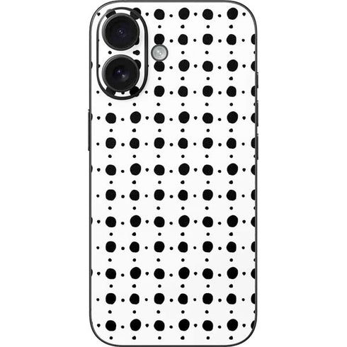 Grid Dot iPhone 16 Skin